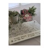 Dorit Judaica Tempered Glass Challah Board Rose De... | Challah Boards