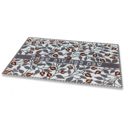 Dorit Judaica Tempered Glass Challah Board Pomegra... | Challah Boards