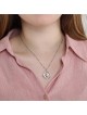 Coffret cadeau Hanoukka - Eshet Chayil (Femme de vaillance) Collier de perles hébraïques