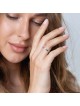 Marina Jewelry Bague en argent sterling This Too Shall Pass (hébreu et anglais)
