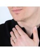 Marina Jewelry Bague en argent sterling This Too Shall Pass (hébreu et anglais)