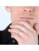 Marina Jewelry כסף סטרלינג טבעת זו גם תעבור (עברית ואנגלית