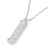 72 Holy Names: Sterling Silver Mezuzah Pendant Necklace