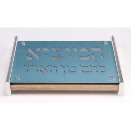 Contemporary Challah Board by Agayof Teal | Challah Boards