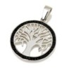 925 Sterling Silver Tree of Life Pendant with Crystal Stones