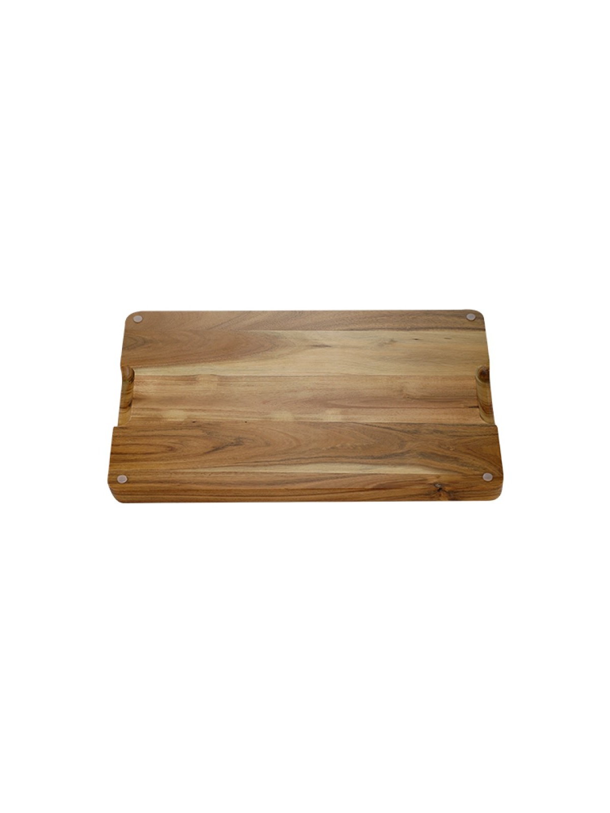 Light Brown Wood Challah Board with White Marble P... | Challah Boards