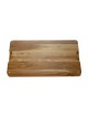 Light Brown Wood Challah Board with White Marble P... | Challah Boards