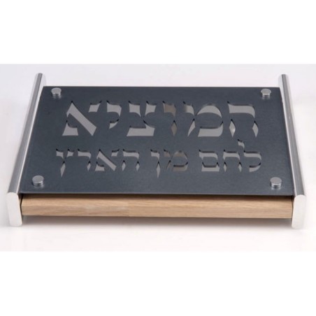 Anodized Aluminum Challah Board by Agayof Gray | Challah Boards