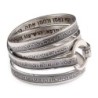 925 Sterling Silver Wrap Ring With Healing Prayers