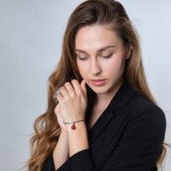 Marina Jewelry Silver Swirl Pomegranate Pendant Charm