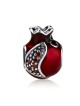 Marina Jewelry Breloque ouverte en forme de grenade avec pierres de grenat