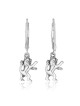 Marina Sterling Silver Lion of Judah Earrings