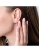 Marina Sterling Silver Lion of Judah Earrings
