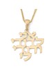 14K Gold Ani LeDodi Pendant Necklace for Women