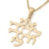 14K Gold Ani LeDodi Pendant Necklace for Women
