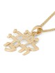 Collier pendentif Ani LeDodi en or 14 carats pour femme