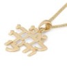 14K Gold Ani LeDodi Pendant Necklace for Women