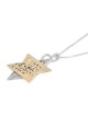 Silver and Gold Priestly Blessing and Heal Me, Lord Star of David Neck