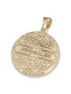 14K Gold Large Tree of Life Pendant Necklace with Sparkling Diamonds