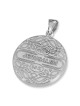 Collier pendentif grand arbre de vie en or 14 carats avec diamants étincelants