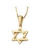 Dainty 14K Gold Star of David Pendant for Children - Color Option