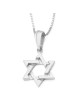 Dainty 14K Gold Star of David Pendant for Children - Color Option