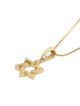 Dainty 14K Gold Star of David Pendant for Children - Color Option