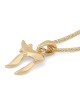 14K Gold Chai Pendant Necklace for Women