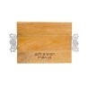 Yair Emanuel Grained Wood Challah Board Blessing W... | Challah Boards