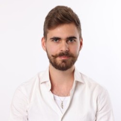 14K Gold No Other Land Map of Israel Pendant - Unisex