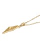 14K Gold No Other Land Map of Israel Pendant - Unisex