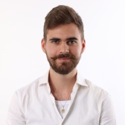 Star of David & Lion of Judah 14K Gold Pendant Necklace - Yellow or Wh