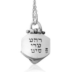 Gold and Silver Star of David Kabbalah Necklace