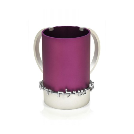 Dabbah Judaica Wash Cup Netilat Yadaim Anodized Aluminu... | Wash Cups