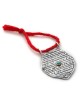 Ana Bekoach: Silver and Turquoise Stone Kabbalah Amulet