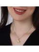 14K Gold Lion of Judah Pendant Necklace - Yellow or White Gold