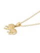 14K Gold Lion of Judah Pendant Necklace - Yellow or White Gold