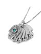 5 Hamsas: Multiple Necklace with Biblical Inscriptions