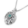 5 Hamsas: Multiple Necklace with Biblical Inscriptions