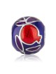 Marina Jewelry Pomegranate Sterling Silver and Enamel Charm