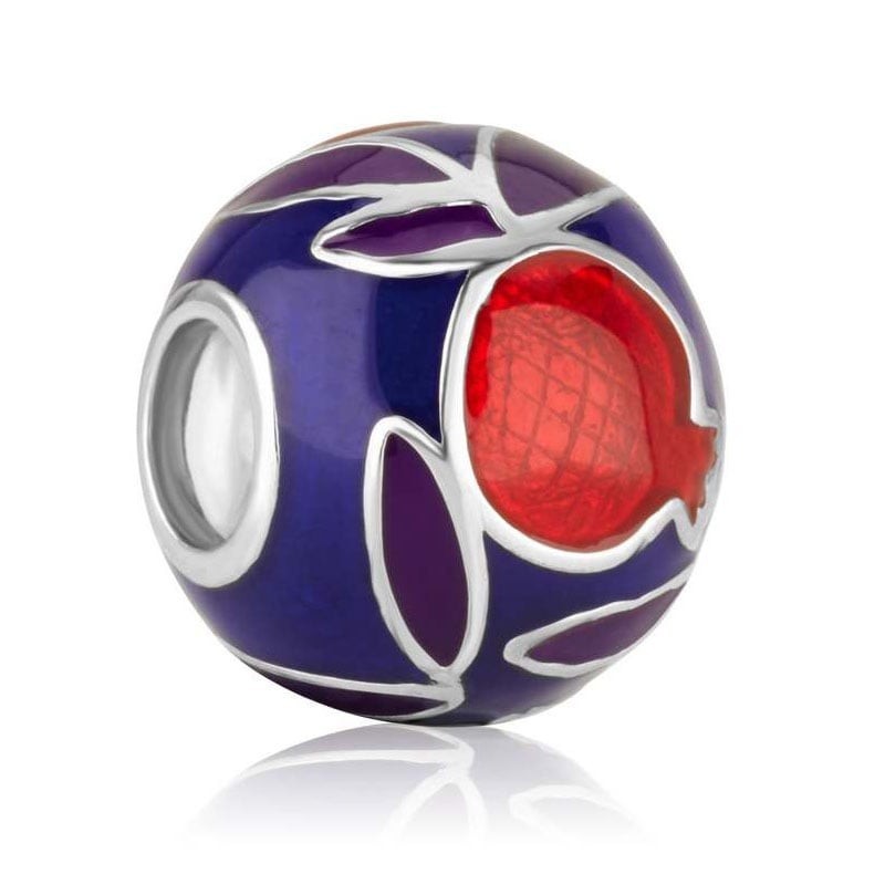 Marina Jewelry Breloque grenade en argent sterling et émail