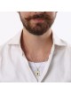 14K Gold and Eilat Stone Jerusalem Temple Beit Hamikdash Pendant Neckl