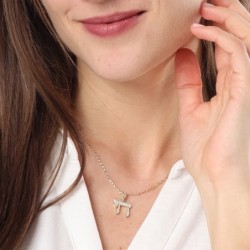 14K Gold Chai Pendant with Diamonds - Yellow or White Gold