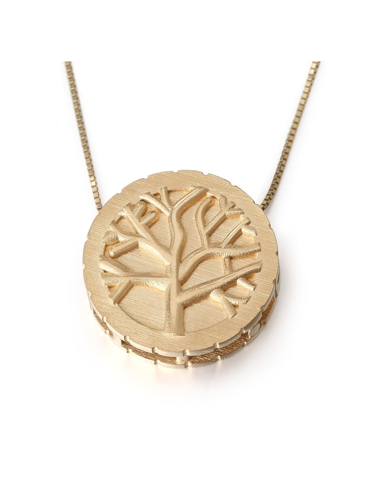 14K Gold Tree of Life Pendant