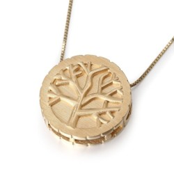 14K Gold Tree of Life Pendant