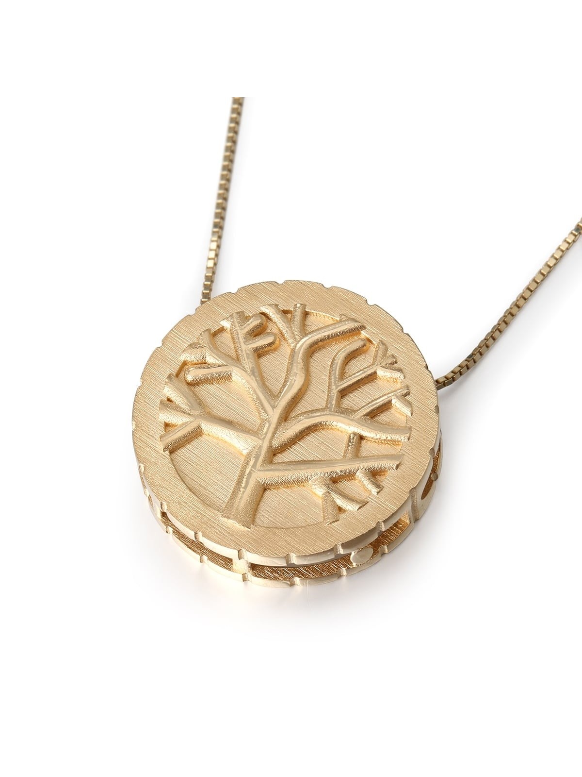 14K Gold Tree of Life Pendant