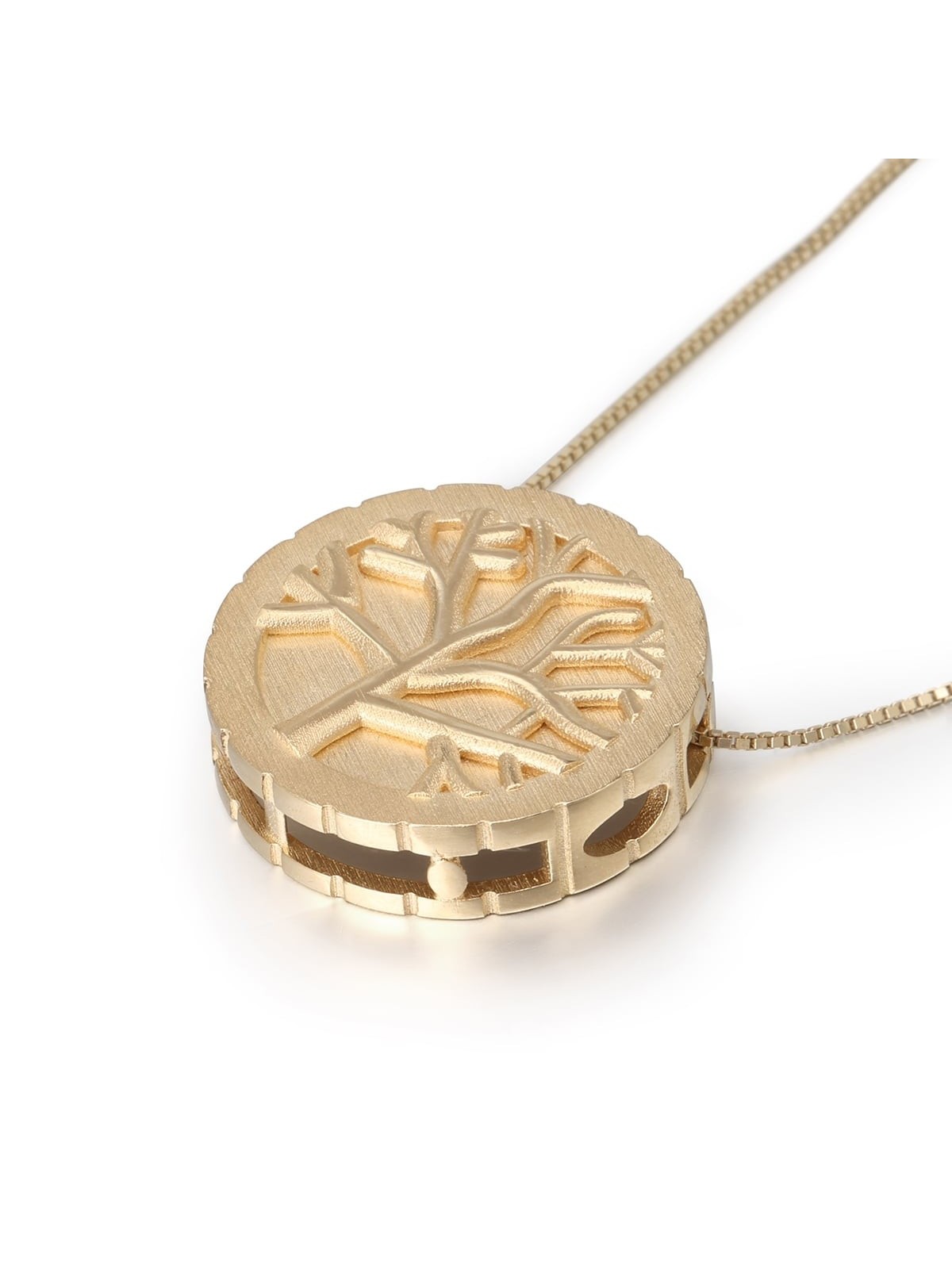 Pendentif arbre de vie en or 14 carats