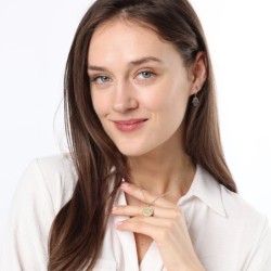 Round 14K Gold Unisex Star of David Pendant