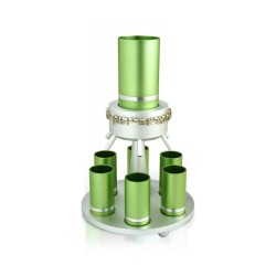 Dabbah Judaica Anodized Aluminum Wine Fou... | Jewish Gift from Israel