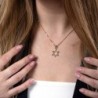 Refined 14K Yellow Gold Star of David Pendant